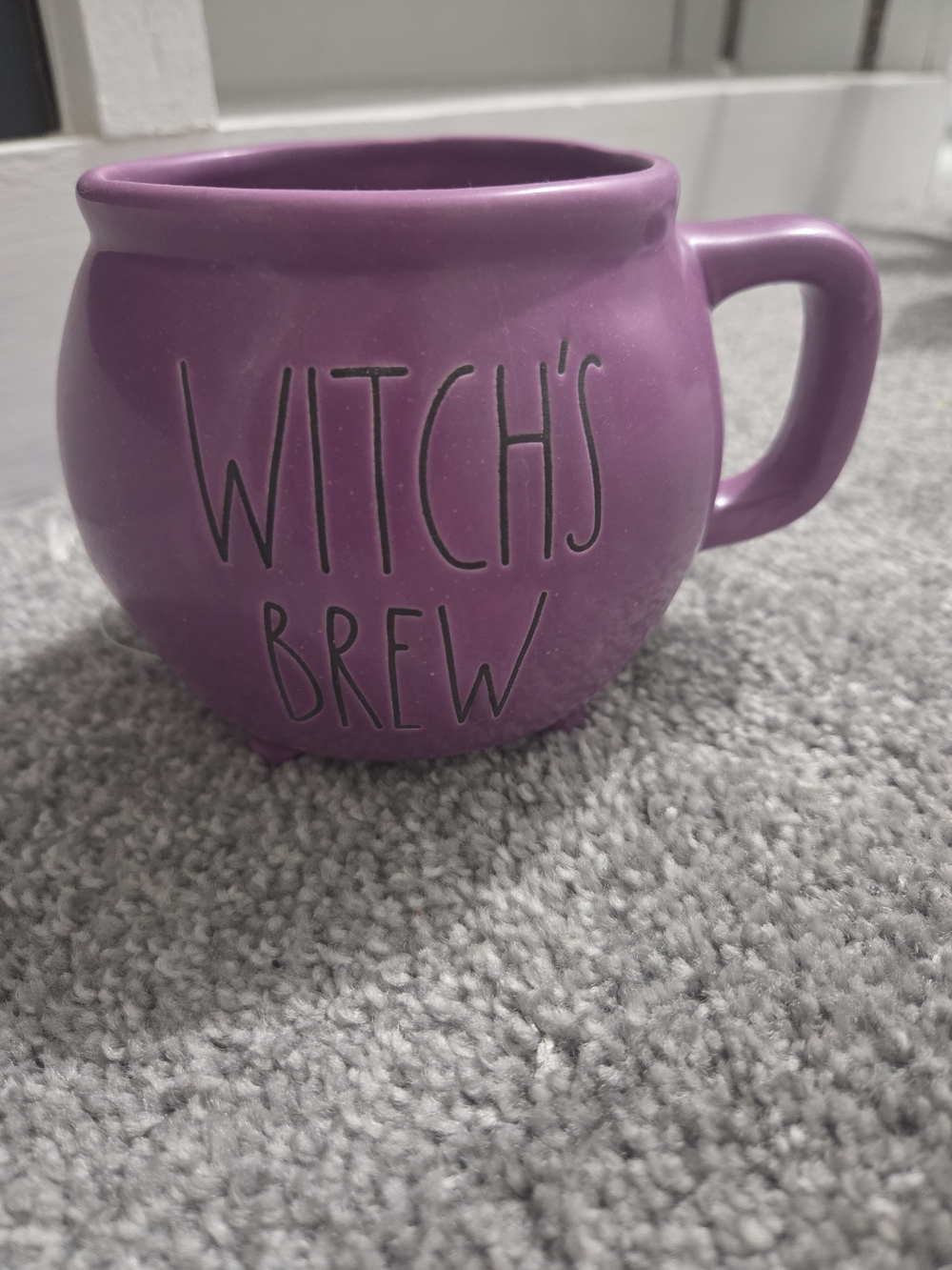 Rae Dunn WITCHES BREW Purple Mug